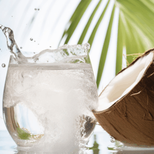 Agua de coco y de frutas